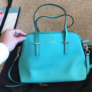 Teal Kate Spade Purse